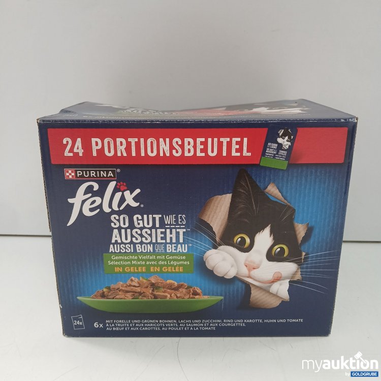 Artikel Nr. 958959: Purina Felix Gemischt Vielfalt mit Gemüse in Gelee 24x85g 