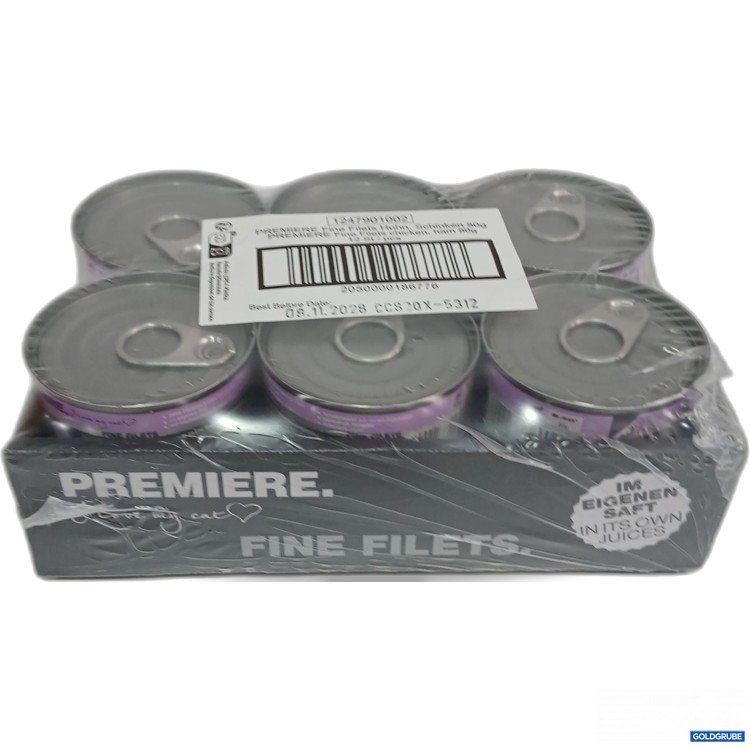 Artikel Nr. 970959 Artikel Nr. 970959: Premiere Fine Files Huhn ,Schinken 12x80g