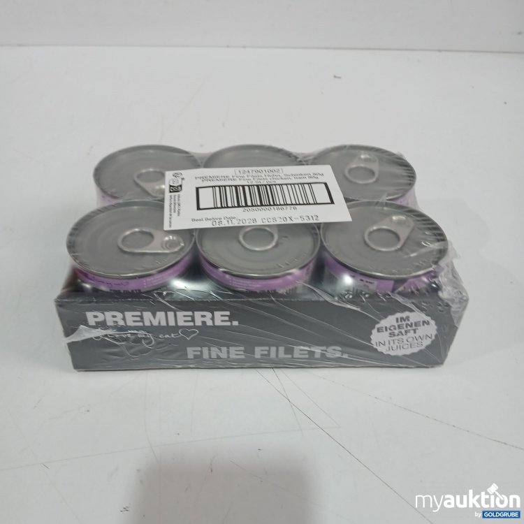 Artikel Nr. 970959 Artikel Nr. 970959: Premiere Fine Files Huhn ,Schinken 12x80g