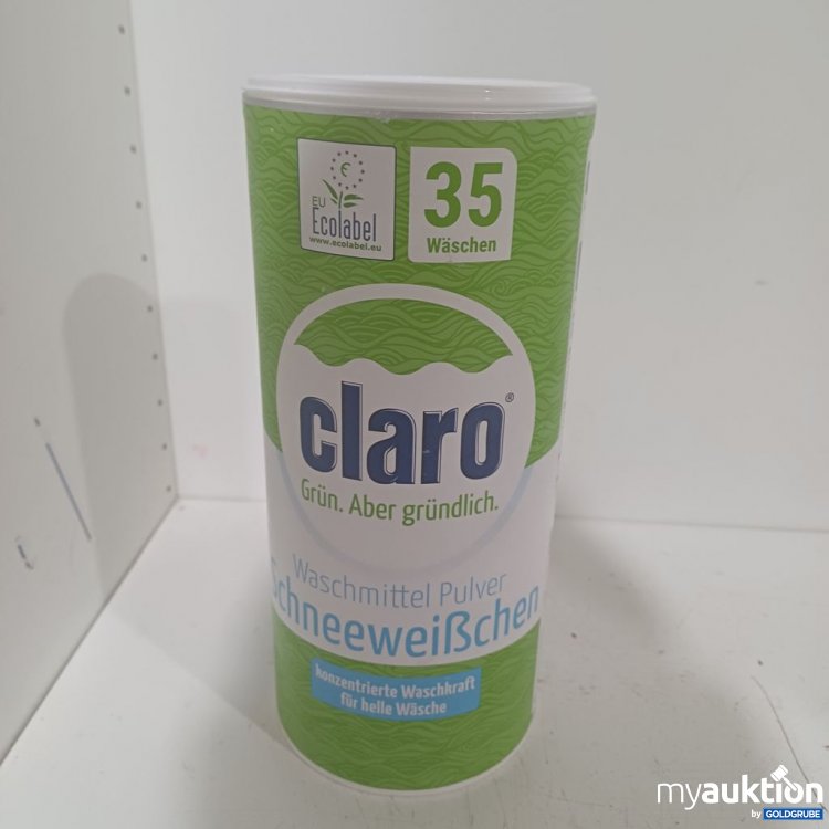 Artikel Nr. 987959: claro Waschmittel Pulver Schneeweißchen 1kg