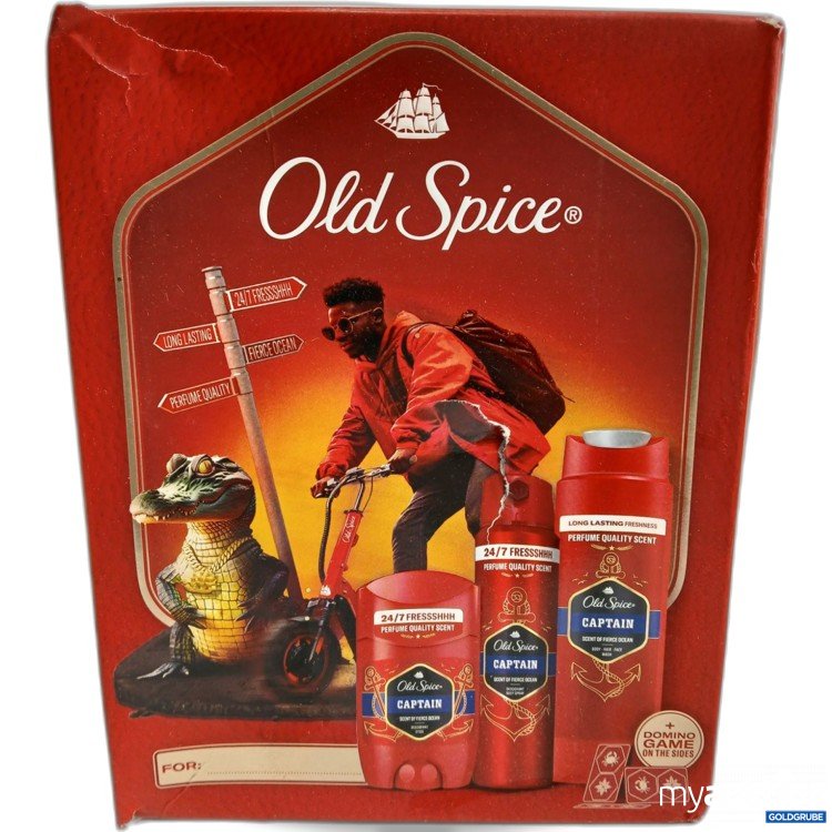 Artikel Nr. 994959 Artikel Nr. 994959: OLD SPICE Duschgel+Deospray+Deoroller Geschenkeset