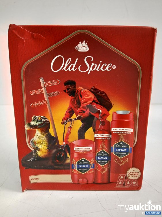 Artikel Nr. 994959 Artikel Nr. 994959: OLD SPICE Duschgel+Deospray+Deoroller Geschenkeset