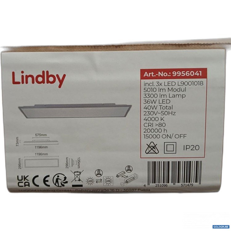 Artikel Nr. 441960: Lindby LED Deckenleuchte 3x LED 36W