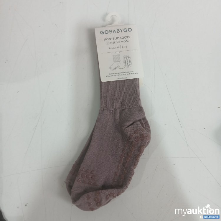 Artikel Nr. 444960: GoBabyGo Antirutsch-Socken Gr. 23-26 Farbe 33 Dark Purple 