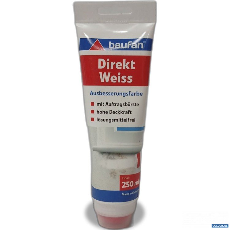 Artikel Nr. 460960 Artikel Nr. 460960: Baufan Direkt Weiss Ausbesserungsfarbe 250ml