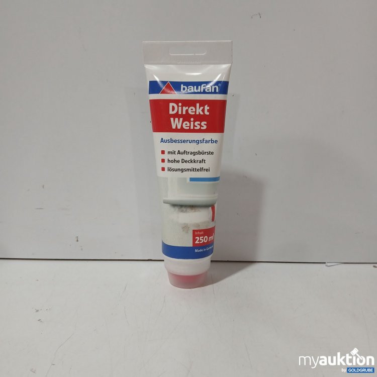 Artikel Nr. 460960 Artikel Nr. 460960: Baufan Direkt Weiss Ausbesserungsfarbe 250ml