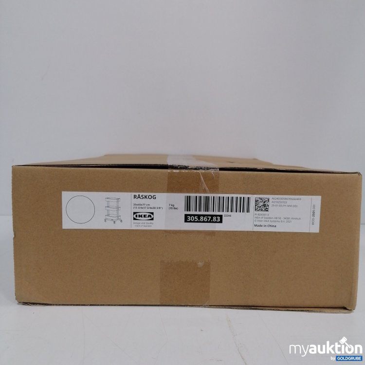 Artikel Nr. 825960: Ikea Raskog 305.867.83, 35x45x77 cm