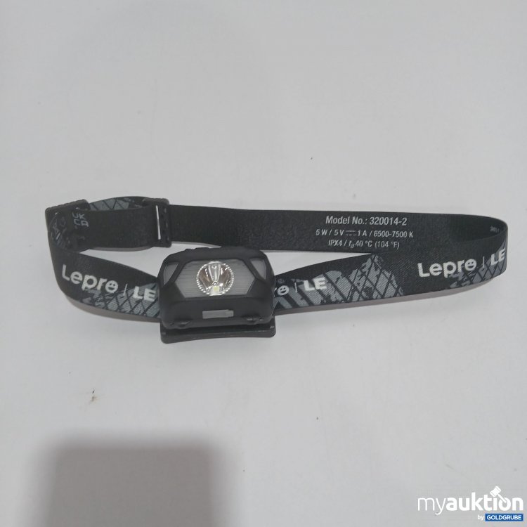 Artikel Nr. 845960: LE Lepro Stirnlampe 320014-2 