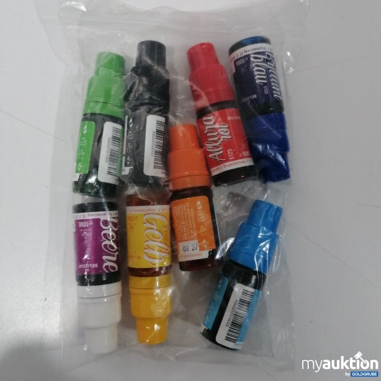 Artikel Nr. 895960: Belissia Lebensmittelfarben 8Stk je 10ml