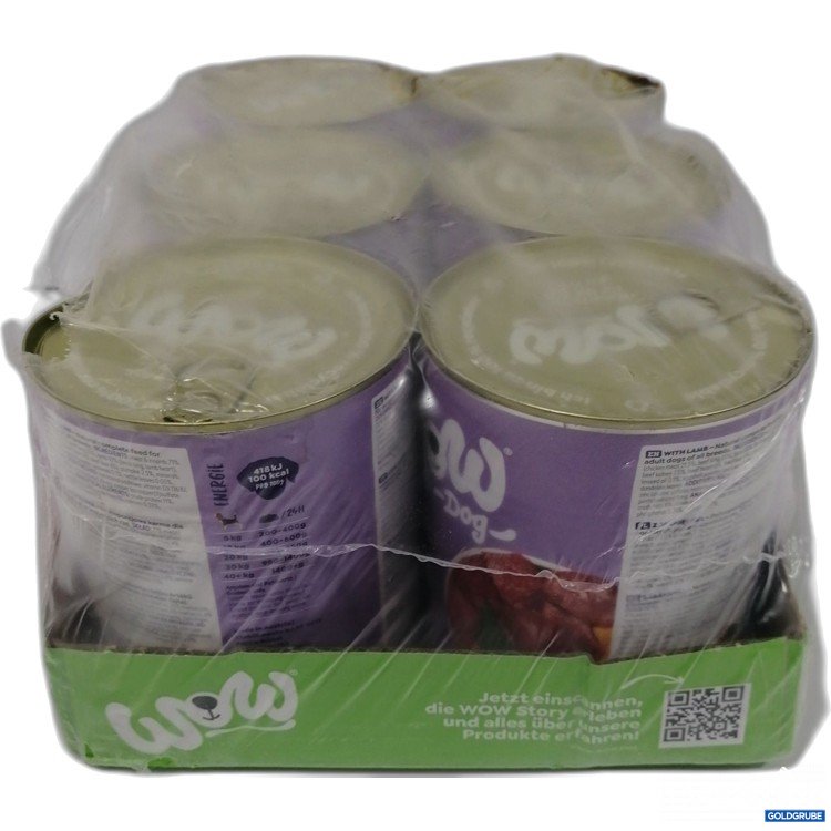 Artikel Nr. 897960: Wow Adult Hund Lamm 6x800g