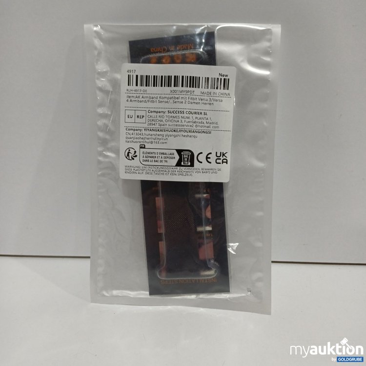 Artikel Nr. 898960: Ersatzarmband für diberse Fitbit-Modelle, schwarz