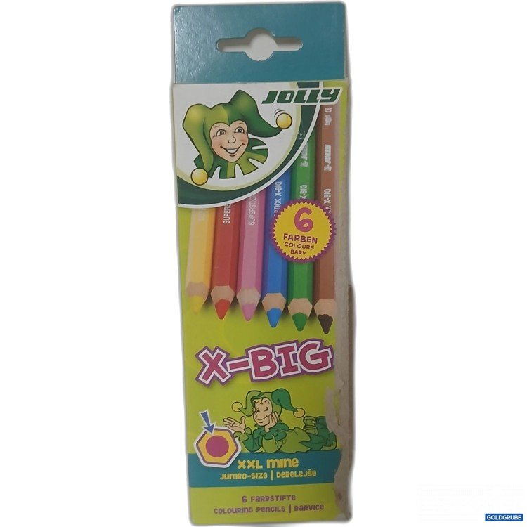 Artikel Nr. 912960: Jolly X-Big 6 Farbstifte 