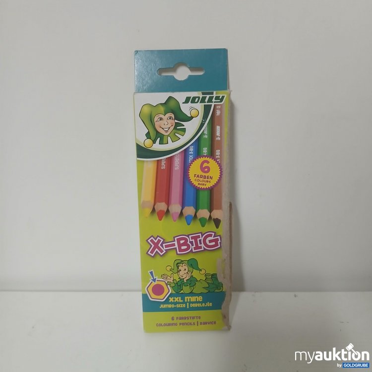 Artikel Nr. 912960: Jolly X-Big 6 Farbstifte 