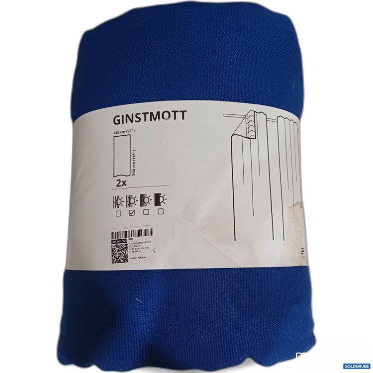 Artikel Nr. 931960 Artikel Nr. 931960: IKEA GINSTMOTT Vorhänge, Dunkelblau, 2er-Set, 145x300cm, 805.971.90