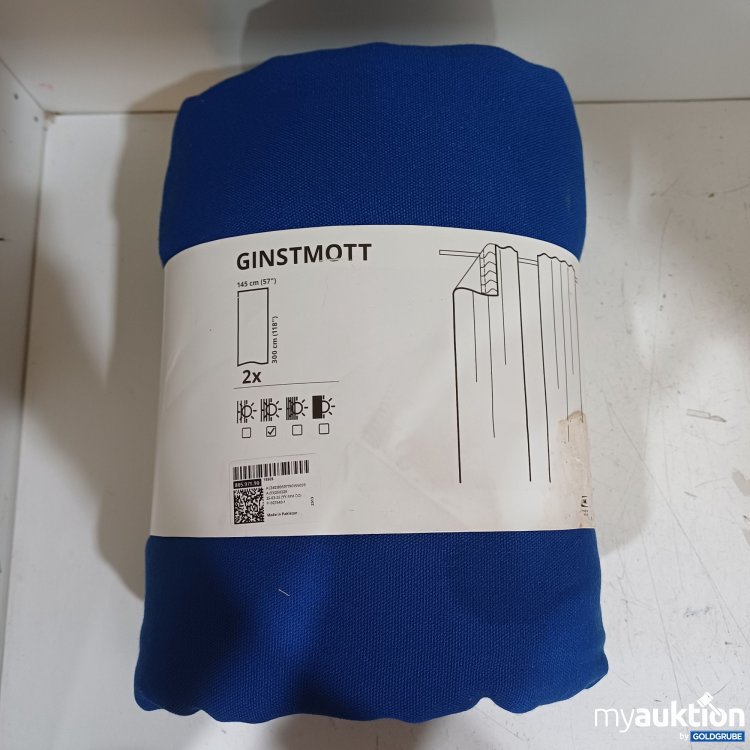 Artikel Nr. 931960 Artikel Nr. 931960: IKEA GINSTMOTT Vorhänge, Dunkelblau, 2er-Set, 145x300cm, 805.971.90