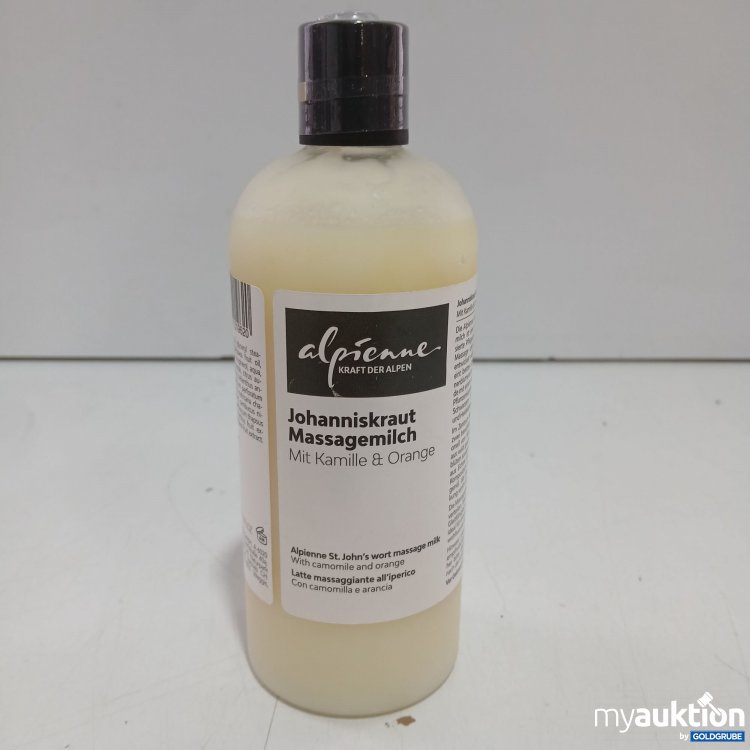Artikel Nr. 957960: Alpienne Kraft der Alpen Johanniskraut Massagemilch 400ml  