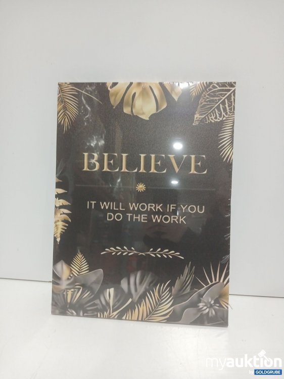 Artikel Nr. 959960: Wandbild Believe 40x30cm