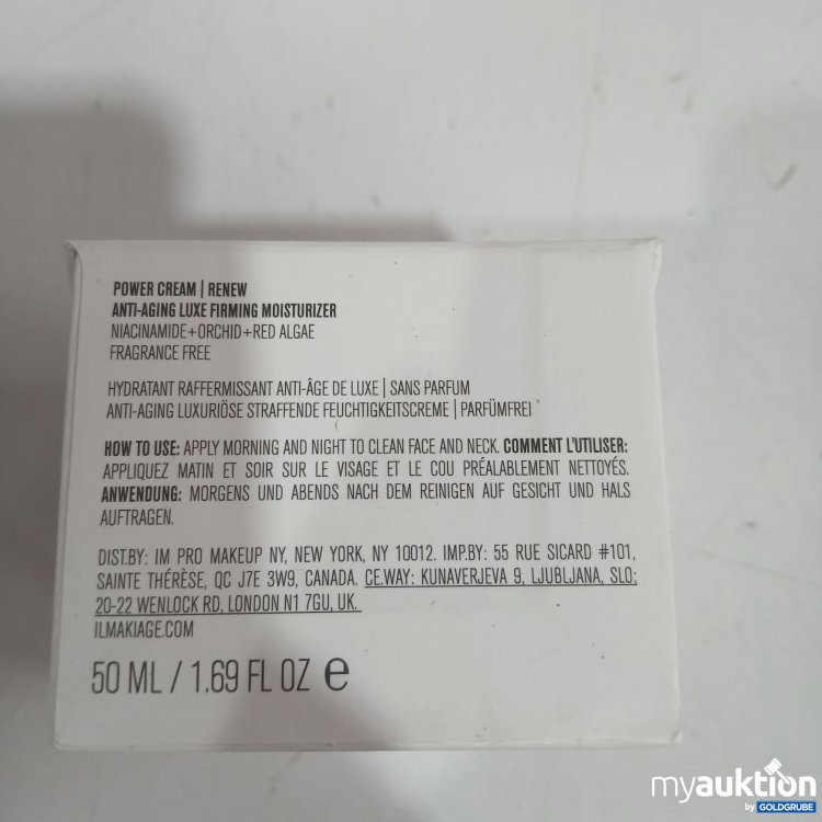 Artikel Nr. 979960 Artikel Nr. 979960: Il Makiage Power cream 50ml