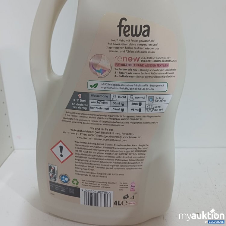 Artikel Nr. 987960: fewa Color Waschmittel für Helles renew 4L