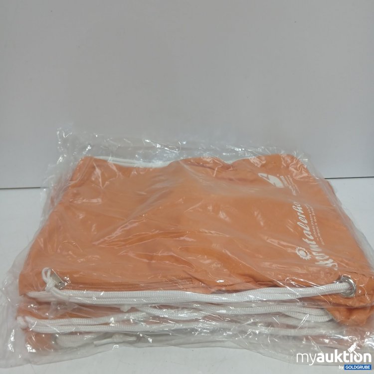 Artikel Nr. 465961 Artikel Nr. 465961: Rucksackbeutel orange mit Kordelzug