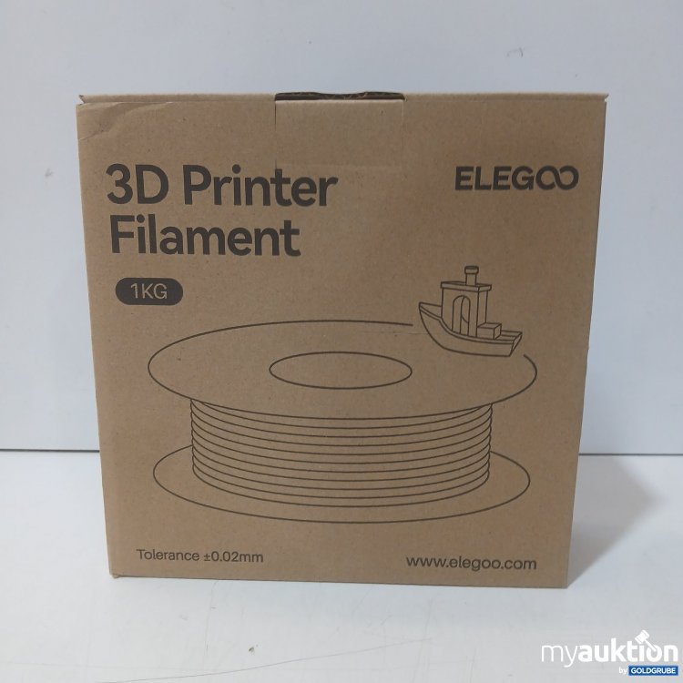 Artikel Nr. 467961 Artikel Nr. 467961: Elegoo 3D Printer Filament PLA Grau 1 kg