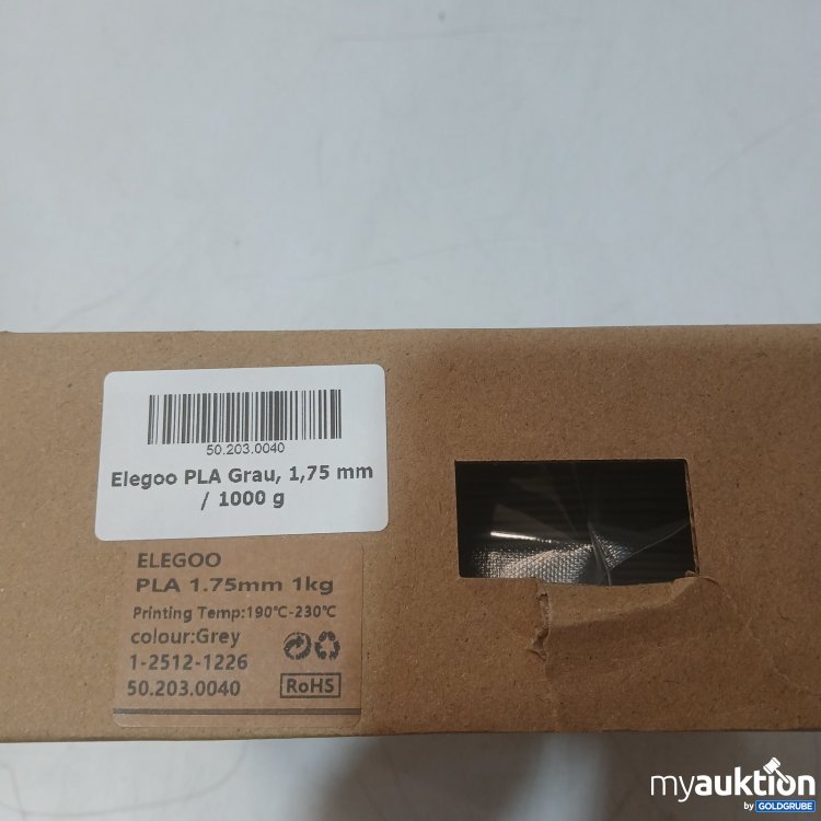 Artikel Nr. 467961 Artikel Nr. 467961: Elegoo 3D Printer Filament PLA Grau 1 kg