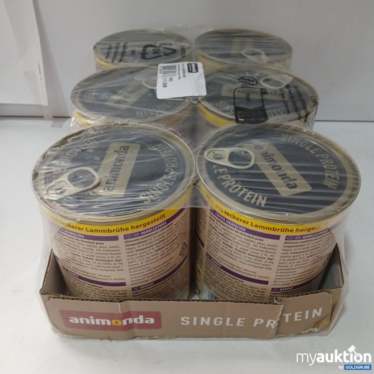 Artikel Nr. 951961: Animonda GranCarno Single Protein Lamm pur 6x800g