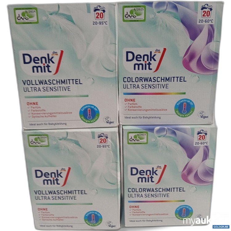 Artikel Nr. 953961: Denk mit Waschmittel  diverse Sorten 4x 1.35kg 