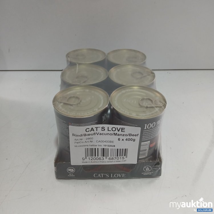 Artikel Nr. 980961 Artikel Nr. 980961: Cat's Love Rind 6x400g