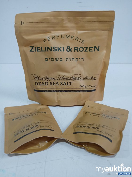 Artikel Nr. 994961 Artikel Nr. 994961: PERFUMERIE ZIELINSKI & ROZEN Dead Sea Salt 500g & 2x Body Scrub je 70ml