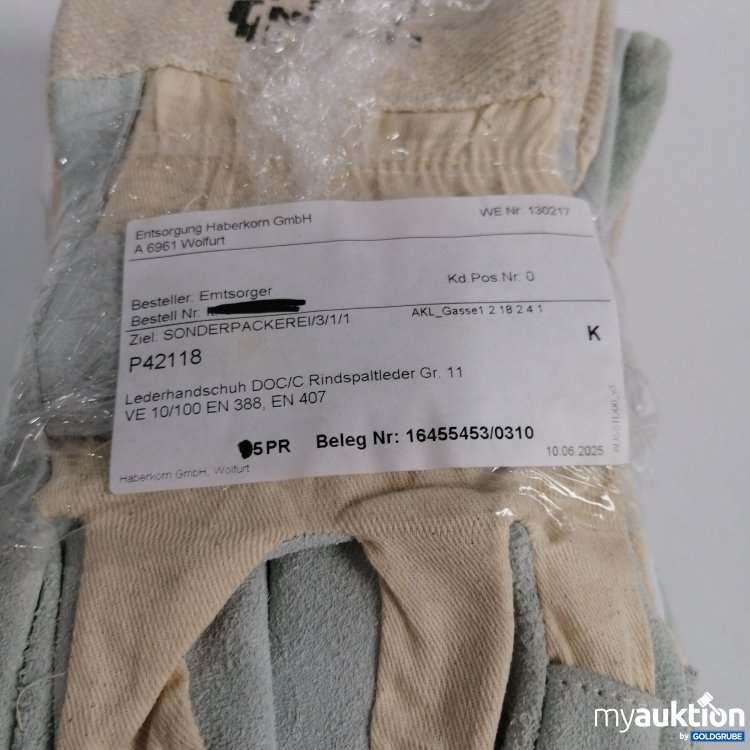 Artikel Nr. 360962 Artikel Nr. 360962: Lebon Lederhandschuhe Rinderspaltleder