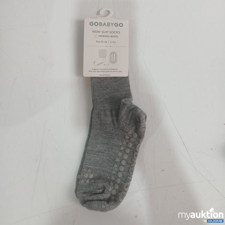 Artikel Nr. 444962: GoBabyGo Antirutsch-Socken Gr. 23-26 Farbe 4289 Grey Melange