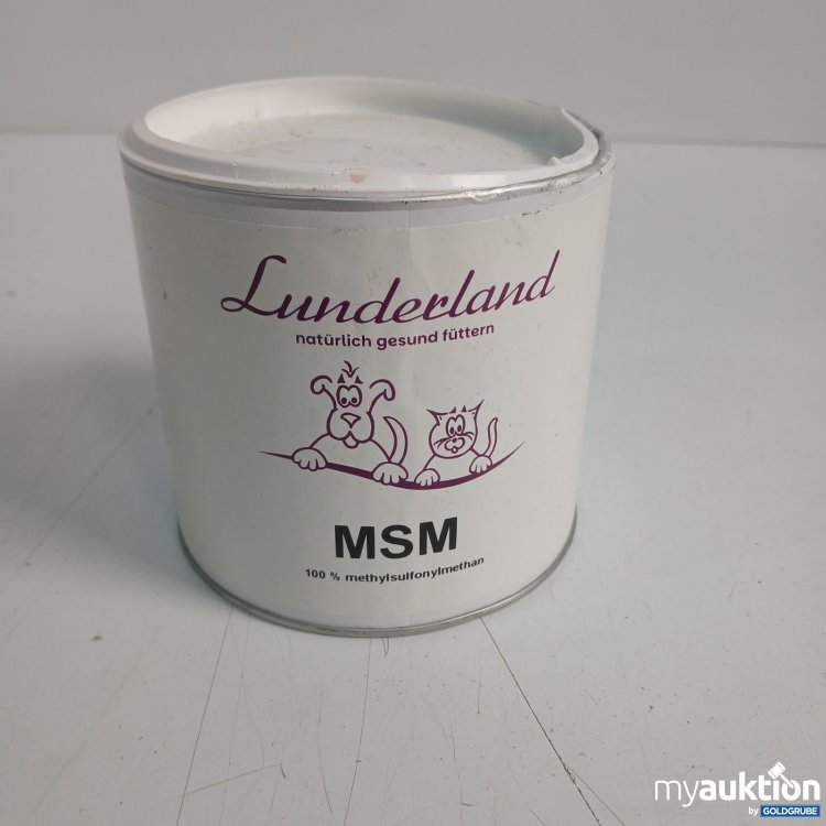 Artikel Nr. 463962: Lunderland MSM 100% methylsulfonylmethan 400g