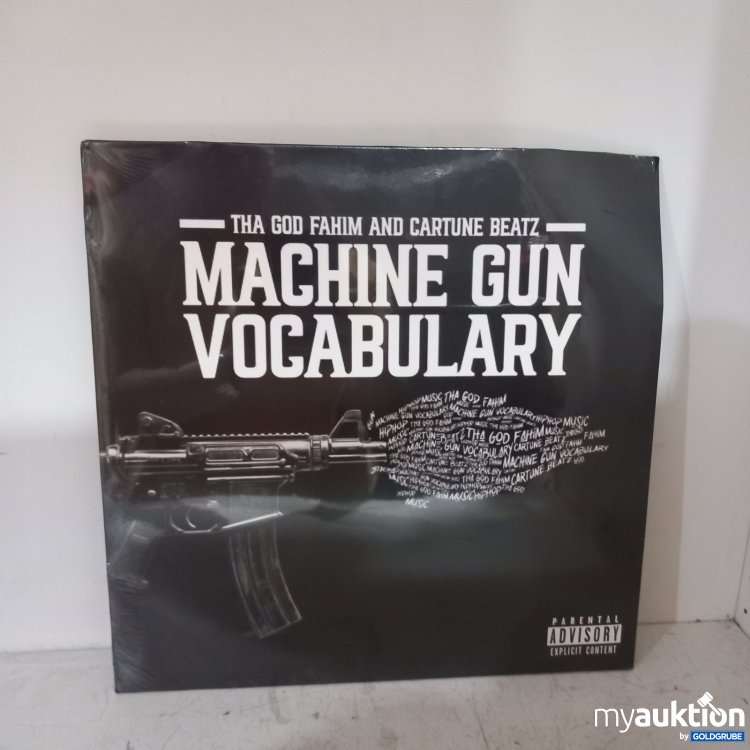 Artikel Nr. 469962 Artikel Nr. 469962: Tha God Fahim and Cartune Beatz Machine Gun Vocabulary LP