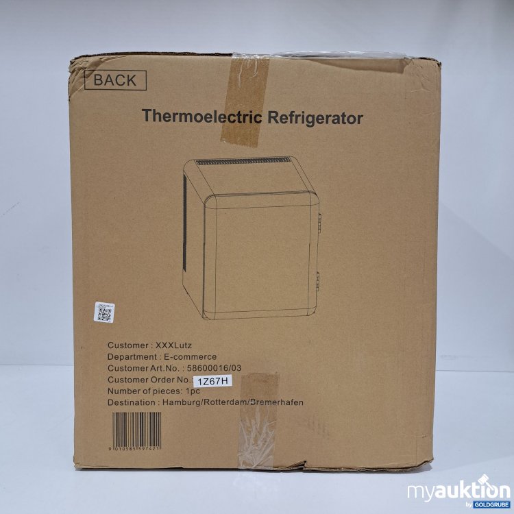 Artikel Nr. 816962 Artikel Nr. 816962: Thermoelectric Refrigerator 58600016/03