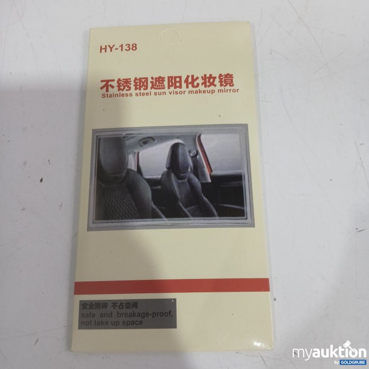 Artikel Nr. 858962: Stainless Steel Sun visor makeup mirror HY-138