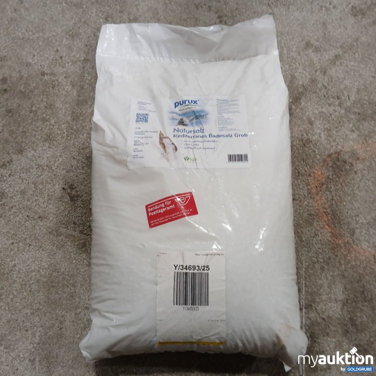 Artikel Nr. 865962: Purux Natursalz Mediterranes Badesalz 25kg 