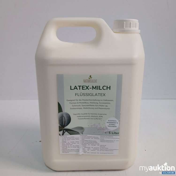 Artikel Nr. 953962: Naturnahe Latex-Milch Flüssiglatex 5l 