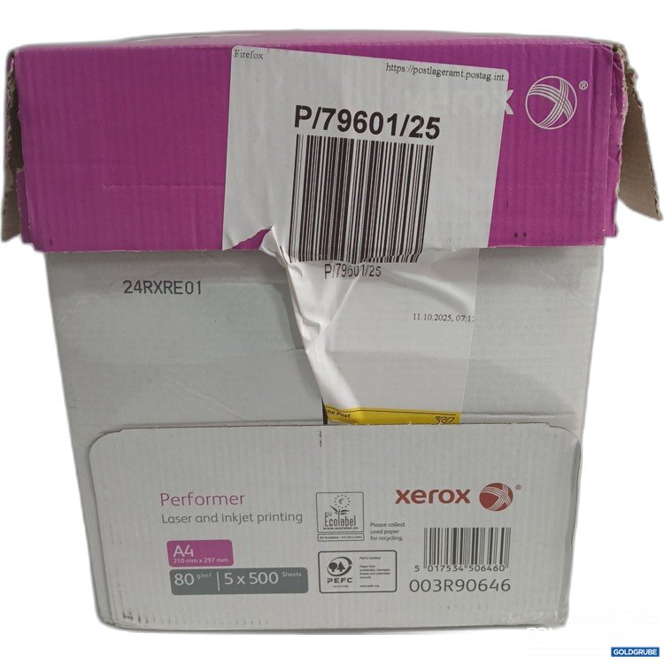 Artikel Nr. 955962: Xerox Performer Laser and Inkjet Printing A4 5x500Sheets 