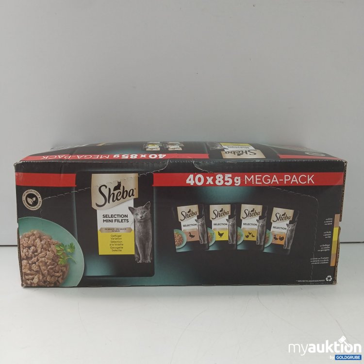 Artikel Nr. 958962: Sheba Selection Mini Filets  40x85g 4 Sorten 