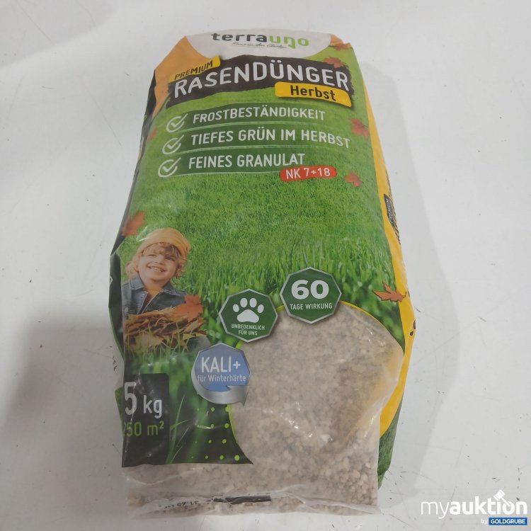 Artikel Nr. 973962: Terrauno Premium Rasendünger Herbst 5kg 