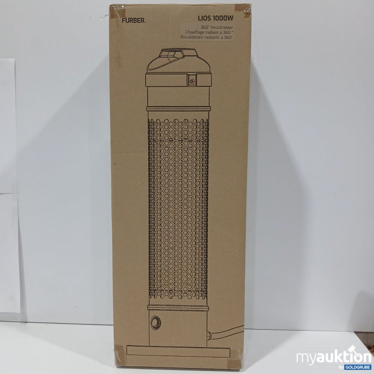 Artikel Nr. 399963 Artikel Nr. 399963: Furber Infrarot-Heizstrahler 1000W
