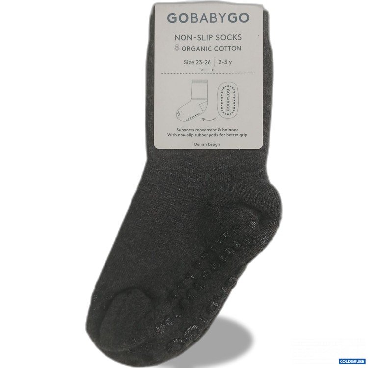 Artikel Nr. 444963: GoBabyGo Antirutsch-Socken Gr. 23-26 Farbe 5290 Dark Grey Melange