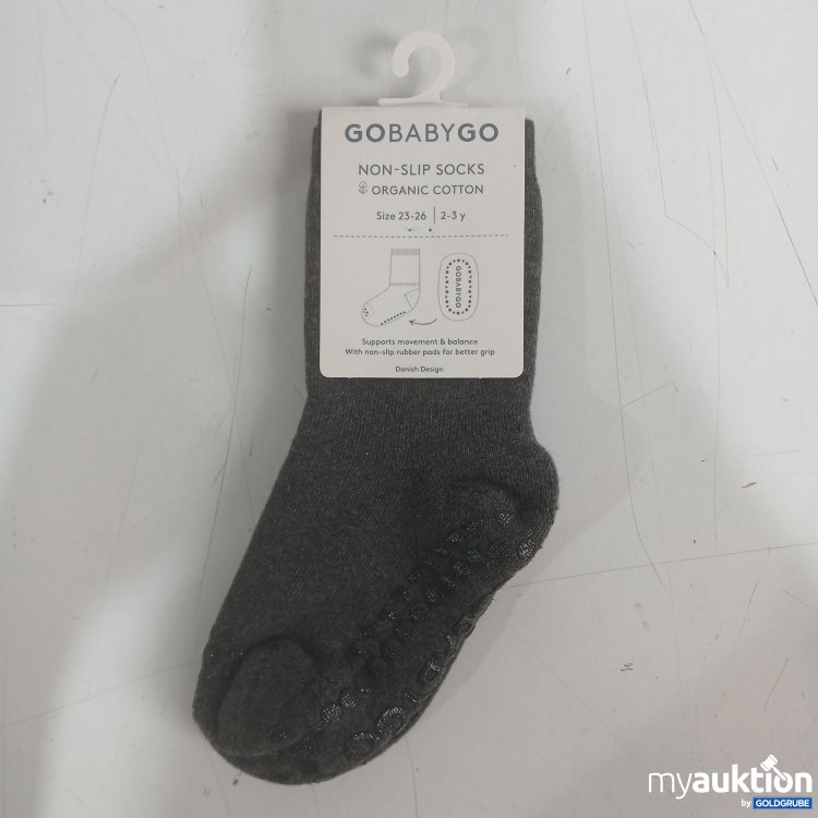 Artikel Nr. 444963: GoBabyGo Antirutsch-Socken Gr. 23-26 Farbe 5290 Dark Grey Melange