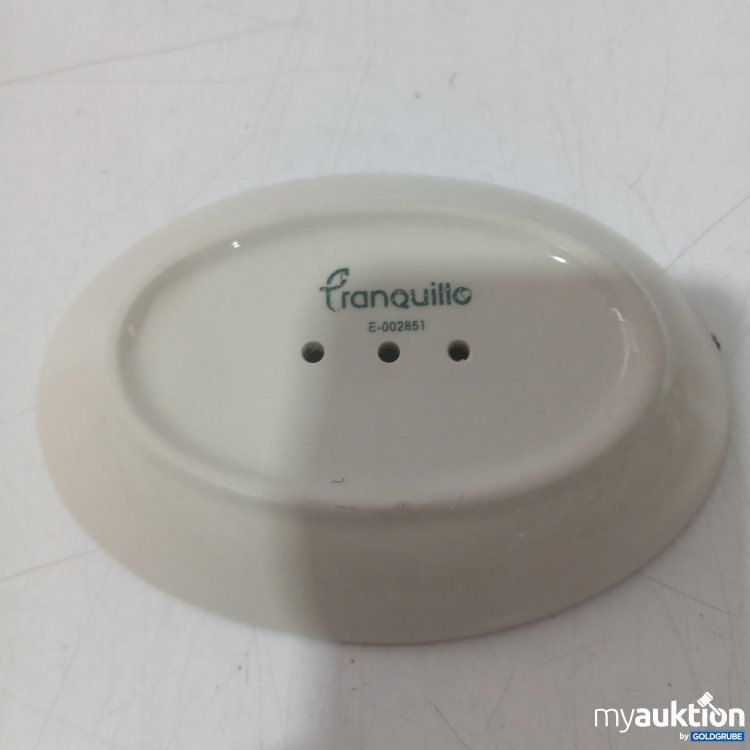 Artikel Nr. 445963: Tranquillo Seifenschale E-002851 mit Ablauflöcher ca 14x10cm  