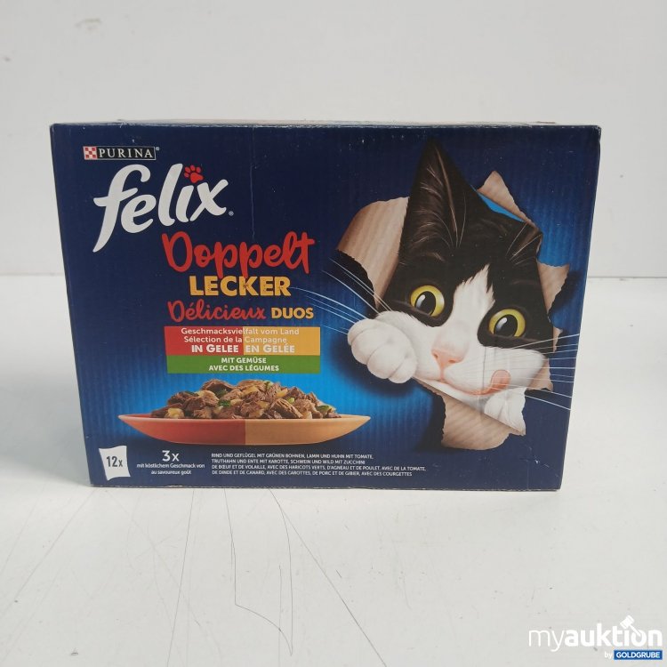 Artikel Nr. 463963: Purina  Felix Doppelt Lecker Katzenfutter in Gelee mit Gemüse