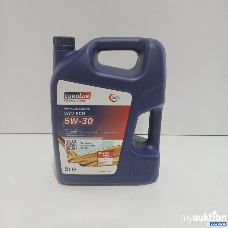 Artikel Nr. 520963 Artikel Nr. 520963: EuroLub Wiv Eco 5W-30 5l