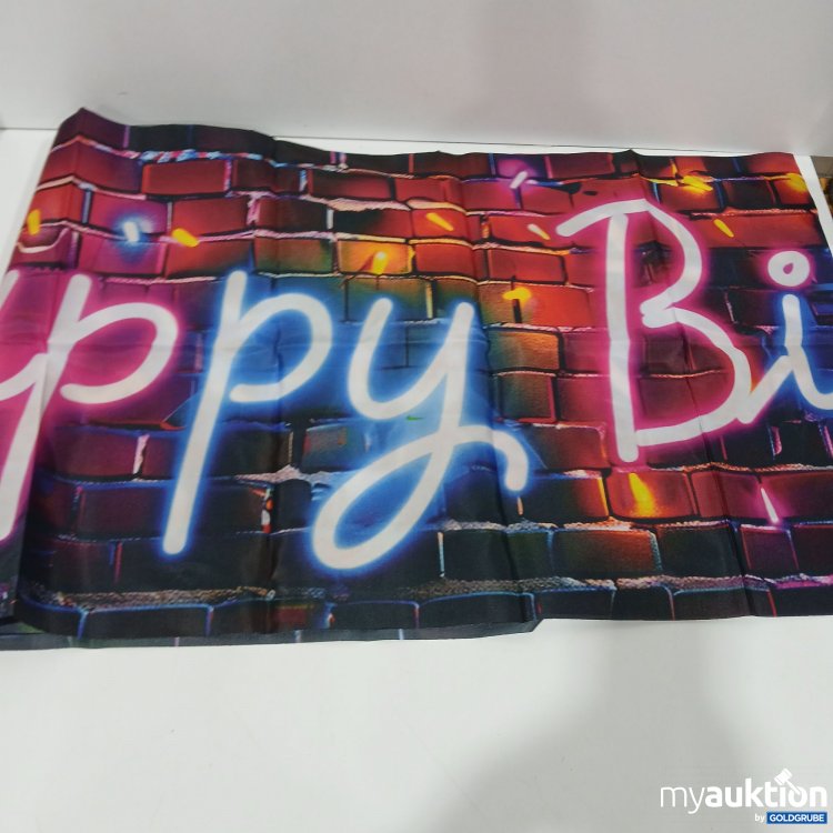 Artikel Nr. 904963: Fahne Happy Birthday 