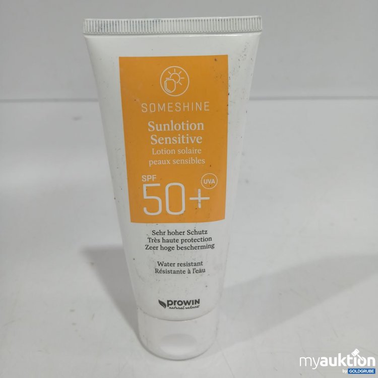 Artikel Nr. 918963: Prowin Someshine Sunlotion Sensitive SPF 50+ 100ml