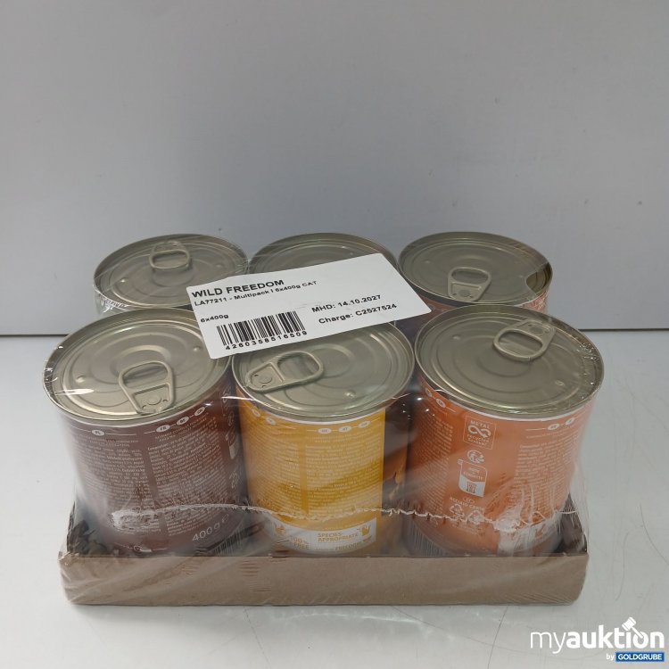 Artikel Nr. 958963: Wild Freedom LA77211- Multipack 6x400g Cat 